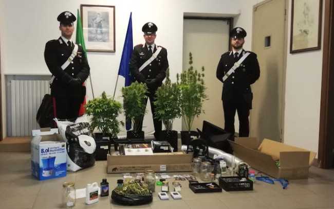 CC Crevoladossola Materiale sequestrato