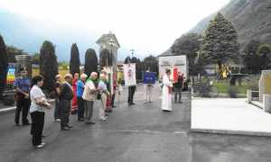 Cerimonia premosello partigiani