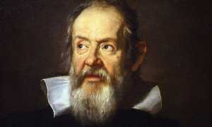 Justus Sustermans Portrait of Galileo Galilei Uffizi