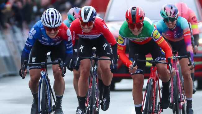 Longo Borghini Elisa alla Liegi Bastogne Liegi