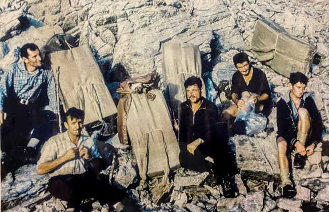 Saastal 1960 Primo Stoppini Costantino Vanoli Severino Bianchu Marino Bionda e Marino Marabisso