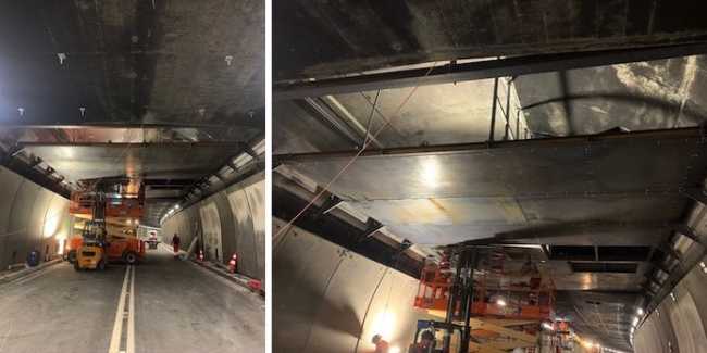 San Gottardo tunnel lavori