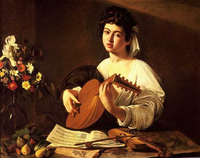 The Lute Player Caravaggio Hermitage