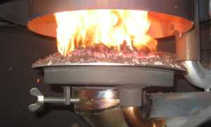 Wood pellet heater