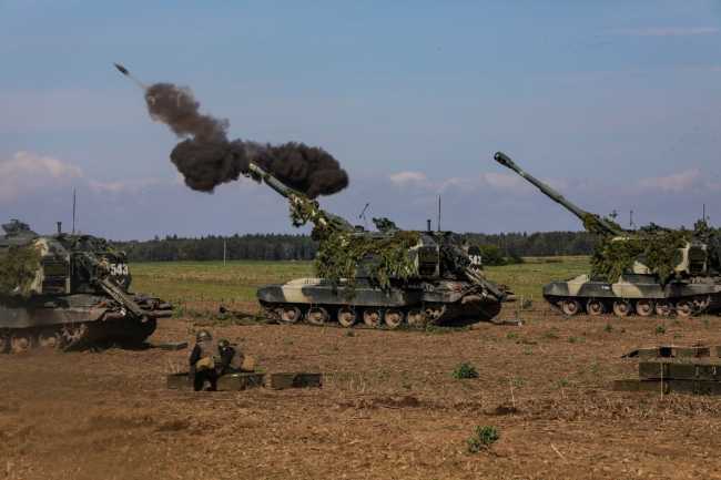 Zapad 2021 tank shooting 2 Obuz Lesnovsky