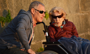 accompagnatore anziana carrozzina 19