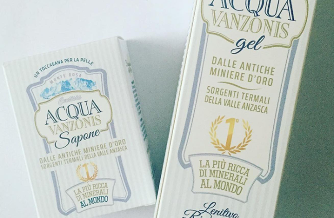 acqua vanzonis confezioni