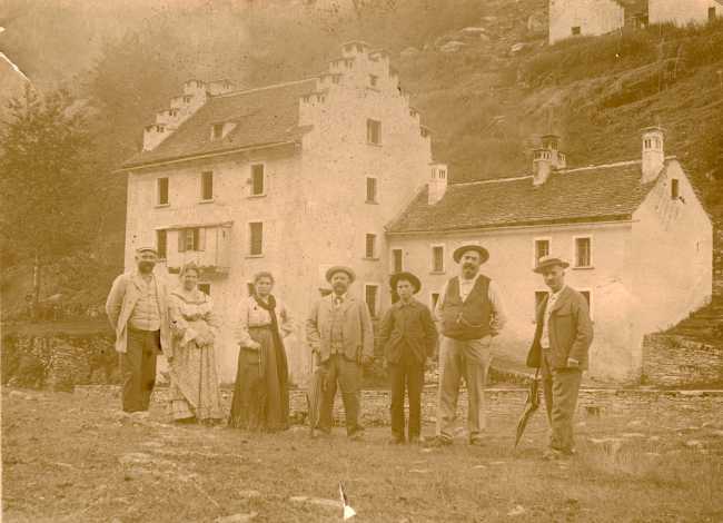albergo mdei Bagni inizio 900 museo spalloni masera