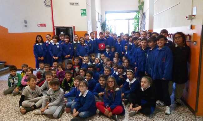 alunni villa defibrillatore 2
