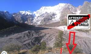 attenzione crollo