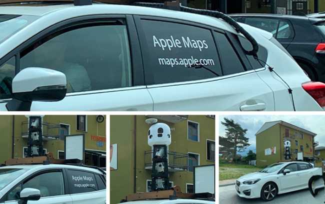 auto apple maps