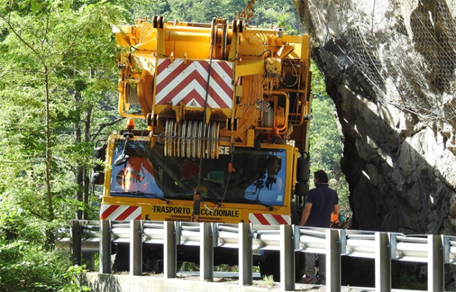 autogru gozzi trasferimentoi discesa