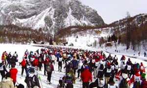 b La Traccia Bianca Una Ciaspolata per tutti