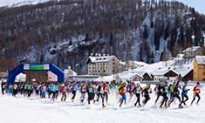 b La partenza de La Traccia Bianca 2016 foto Lorenzo Camocardi