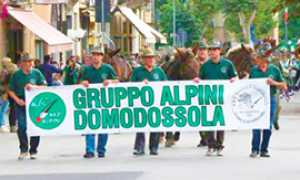 b alpini domo striscione