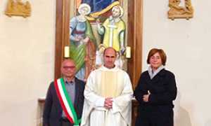 b cosasca inaugurazione pala altare