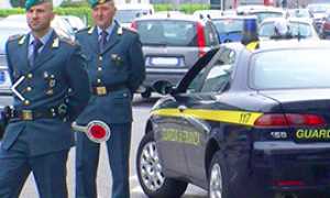 b finanzieri auto paletta