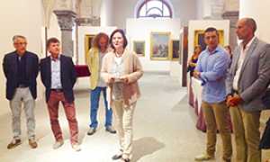 b inaugurtazione mostra uhman francesco