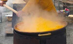 b polenta paiolo trusur