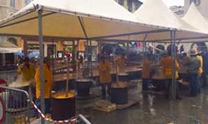 b polenta piazza pioggia