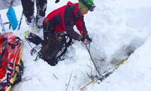 b soccorso buca neve