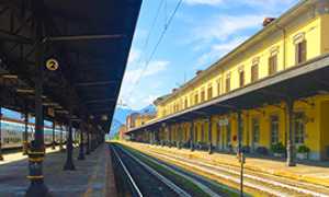 b stazione domo binari lunga