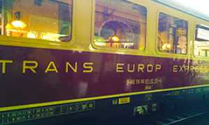 b treno vagone trans europe express