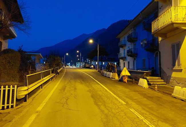 beura NOTTE strada