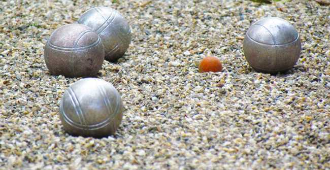 bocce sabbia boccino