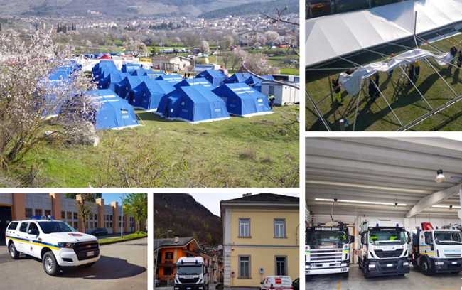 campo protezione civile beura apr 18