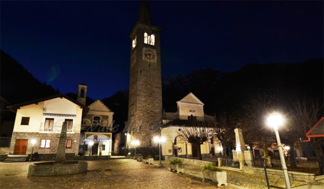 chiesa bannioanzino notte