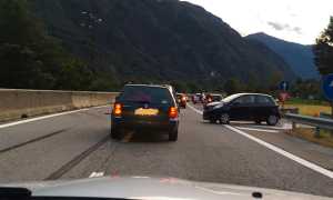 coda superstrada incidente