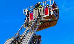 corta autoscala vigili fuoco