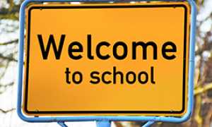 corta cartello scuola