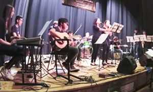 corta confetture musicali orchestra