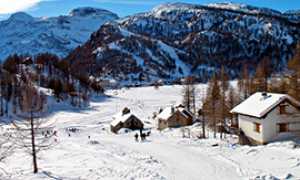corta devero piana neve