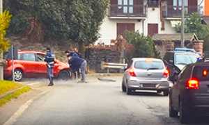 corta incidente vogogna sottopasso