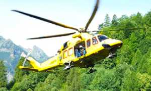 corta soccorso elicottero bognanco atterraggio