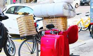 corta trasloco valigie