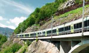 corta trenino bls verde ponte