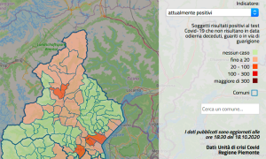 covid ottobre 18 mappa