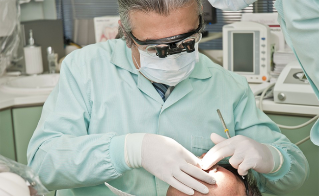 dentista grembiule