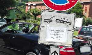 divieto sosta cartello posteggio