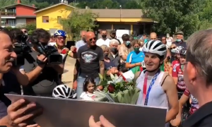 elisa borghini ornavasso arrivo