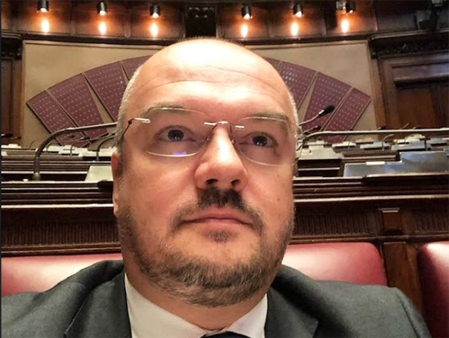enrico borghi barba parlamento