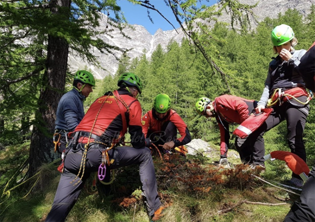 esercitazione cnsas macugnaga