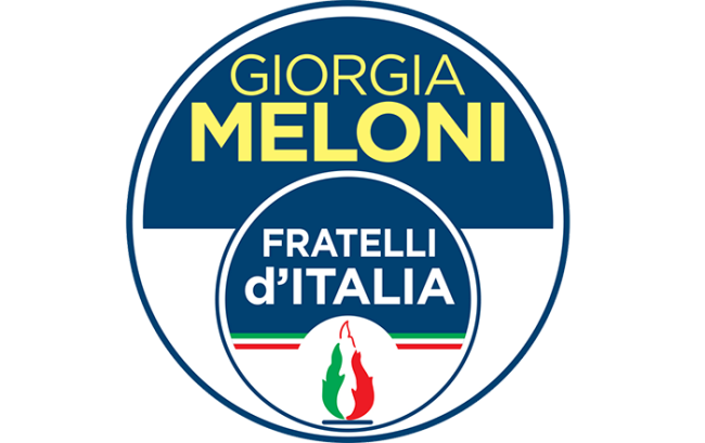 fratelli italia logo Meloni grande copia