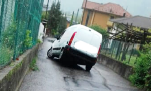 furgone incastrato pieve