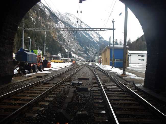 galleria Loetschberg Scheiteltunnel Suedportal 1