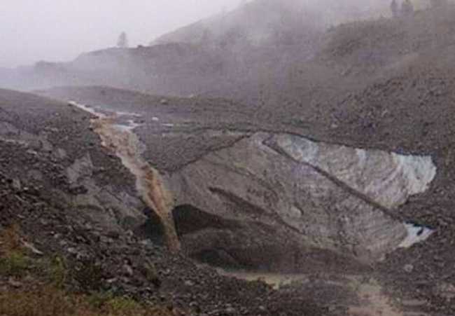 ghiacciao belvedere pioggia